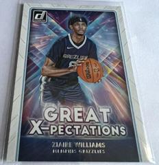 Ziaire Williams #6 Basketball Cards 2021 Panini Donruss Great X Pectations Prices