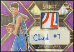 Chet Holmgren [Neon Purple Pulsar] #296 Basketball Cards 2022 Panini Select Prices