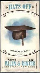 Mortarboard #MHO-7 Baseball Cards 2021 Topps Allen & Ginter Hats Off Minis Prices