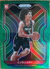 CJ Elleby [Green Prizm] Basketball Cards 2020 Panini Prizm Prices