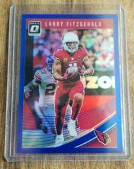 Larry Fitzgerald [Blue] #2 Football Cards 2018 Donruss Optic Prices