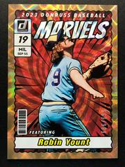 Robin Yount Baseball Cards 2023 Panini Donruss Marvels Prices