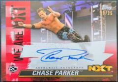 Chase Parker [Red] #A-CP Wrestling Cards 2021 Topps WWE We Are NXT Autographs Prices
