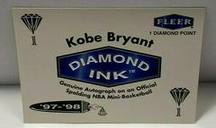 Kobe Bryant Basketball Cards 1997 Fleer Diamond Ink Prices