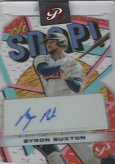 Byron Buxton [Orange] #OSA-BB Baseball Cards 2023 Topps Pristine Oh Snap Autographs Prices