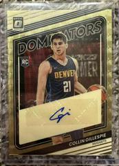 Collin Gillespie [Gold] #RDS-CLG Basketball Cards 2022 Panini Donruss Optic Rookie Dominators Signatures Prices