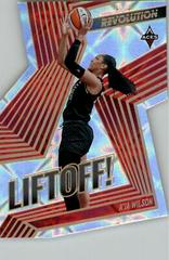 A'ja Wilson [Galactic] Basketball Cards 2022 Panini Revolution WNBA Liftoff Prices