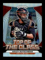 Adley Rutschman [Silver Prizm] #TOC-1 Baseball Cards 2020 Panini Prizm Top of the Class Prices