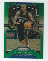 Kevin Garnett [Green Prizm] Basketball Cards 2019 Panini Prizm Prices