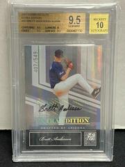 Brett Anderson [Autograph] Baseball Cards 2007 Donruss Elite Extra Edition Prices