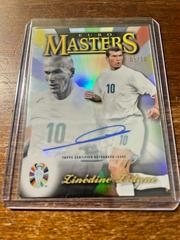 Zinedine Zidane #EM-ZZ Soccer Cards 2023 Topps Finest Road To UEFA EURO Masters Autograph Prices