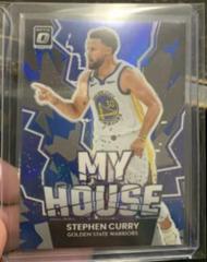 Stephen Curry [Blue] #10 Basketball Cards 2022 Panini Donruss Optic My House Prices