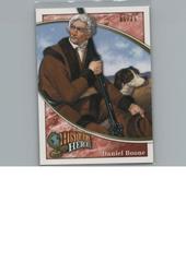 Daniel Boone [Historical Heroes Orange] #360 Football Cards 2009 Upper Deck Heroes Prices