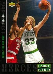 Larry Bird #23 Basketball Cards 1992 Upper Deck Larry Bird Heroes Prices