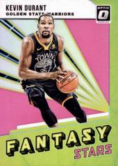 Kevin Durant [Pink] #5 Basketball Cards 2018 Panini Donruss Optic Fantasy Stars Prices