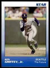 Ken Griffey Jr. [White Back Glossy] #9 Baseball Cards 1989 Star Griffey Jr Prices