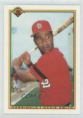 Ozzie Smith Baseball Cards 1990 Bowman Tiffany Prices