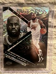 LeBron James [Silver] #51 Basketball Cards 2021 Panini Black Prices