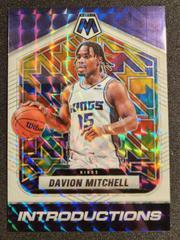 Davion Mitchell [White] #9 Basketball Cards 2021 Panini Mosaic Introductions Prices