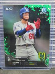 Alex Verdugo [Green Refractor] #BTP-53 Baseball Cards 2019 Bowman Chrome Scouts' Top 100 Prices