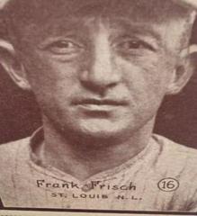 Frank Frisch [Hand Cut] #16 Baseball Cards 1931 W517 Prices