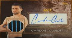 Carlos Condit [Red] Ufc Cards 2016 Topps UFC Top of the Class Autograph Relic Prices