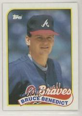 Bruce Benedict #778 Baseball Cards 1989 Topps Prices