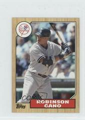 Robinson Cano #TM-15 Baseball Cards 2012 Topps 1987 Minis Prices