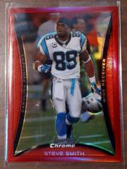 Steve Smith [Red Refractor] Football Cards 2008 Bowman Chrome Prices