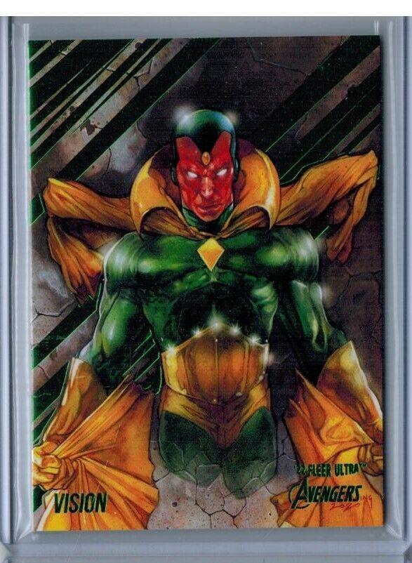 Vision [Green Foil] #83 Prices | Marvel 2022 Ultra Avengers | Marvel Cards