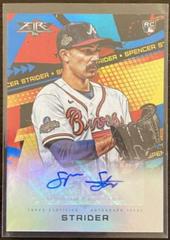 Spencer Strider [Blue] #FA-SS Baseball Cards 2022 Topps Fire Autographs Prices