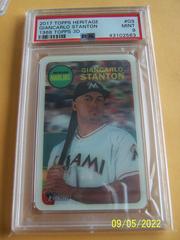 Giancarlo Stanton #GS Baseball Cards 2017 Topps Heritage 1968 3D Prices