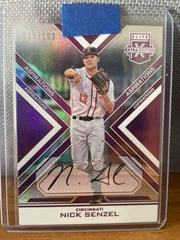 Nick Senzel [Autograph Aspirations Purple] #2 Baseball Cards 2016 Panini Elite Extra Edition Prices