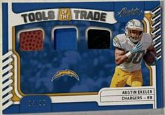 Austin Ekeler #TTT-22 Football Cards 2022 Panini Absolute Tools of the Trade Triple Prices