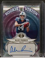 Alec Pierce #RVS-AP Football Cards 2022 Panini Illusions Rookie Vision Signatures Prices