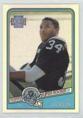 Bo Jackson Football Cards 2001 Topps Archives Reserve Prices