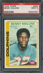 Benny Malone #493 Football Cards 1978 Topps Prices