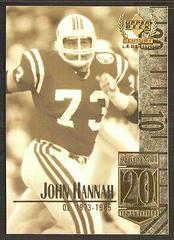 John Hannah #20 Football Cards 1999 Upper Deck Century Legends Prices