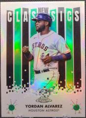Yordan Alvarez [Green] #NC-12 Baseball Cards 2022 Topps Chrome New Classics Prices