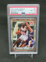 Michael Jordan #67 Basketball Cards 2007 Fleer Jordan Box Set Prices