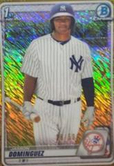 Jasson Dominguez [Gold Shimmer] #BCP-8 Baseball Cards 2020 Bowman Chrome Prospects Prices