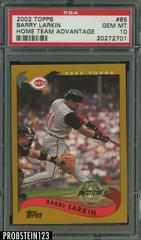 Barry Larkin [Home Team Advantage] #85 Baseball Cards 2002 Topps Prices