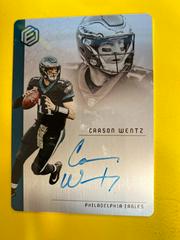 Carson Wentz [Steel] #SS-18 Football Cards 2018 Panini Elements Signatures Prices