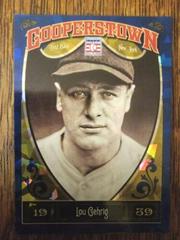 Lou Gehrig [Blue Crystal] Baseball Cards 2013 Panini Cooperstown Prices
