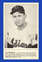 Bob Lemon #4 Baseball Cards 1952 Num Num Cleveland Indians Prices