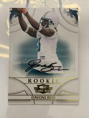 Davone Bess [Autograph] #175 Football Cards 2008 Panini Donruss Threads Prices