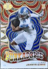 Jahmyr Gibbs [Red Blue] #15 Football Cards 2023 Panini Illusions Funkadelic Prices