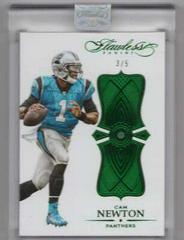 Cam Newton [Emerald] Football Cards 2016 Panini Flawless Prices