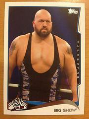 Big Show Wrestling Cards 2014 Topps WWE Prices