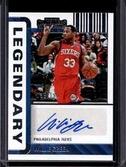 Willie Green #LC-WGR Basketball Cards 2022 Panini Contenders Legendary Autographs Prices